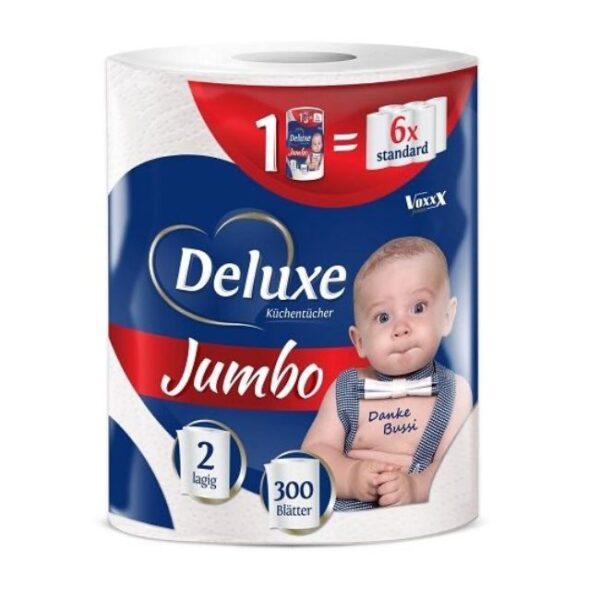 Ręcznik Papierowy Super Chłonny Wytrzymały Deluxe Jumbo 1 Rolka 60 m