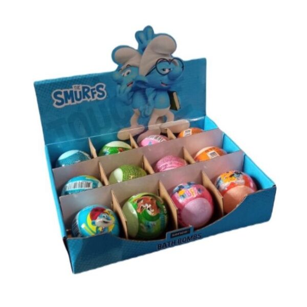 Smurfs Kula do kąpieli dla dzieci 100 g