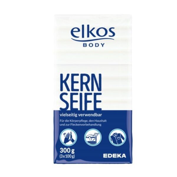 Szare Mydło Elkos Kern Seife 3 x 100 g