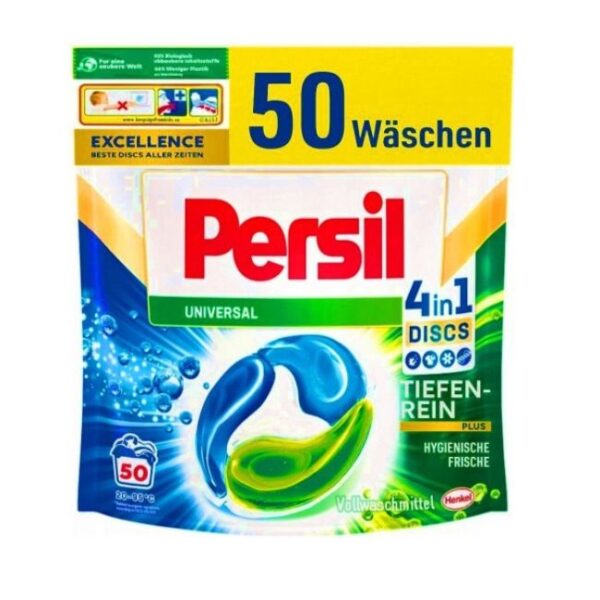 Kapsułki do prania PERSIL DISCS 4in1 UNIVERSAL 50 sztuk