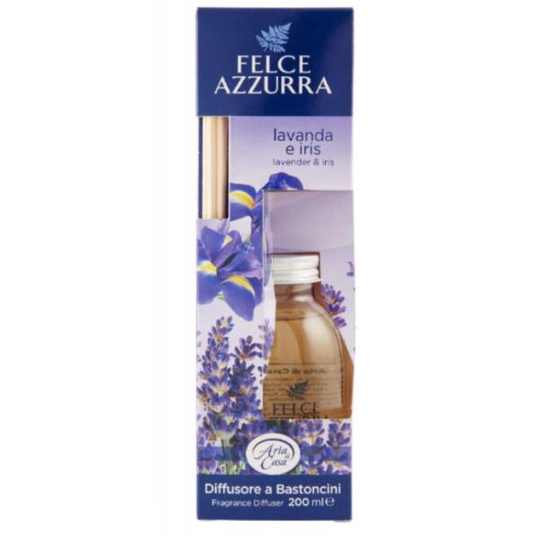 Patyczki zapachowe Felce Azzurra Lavanda e iris 200 ml